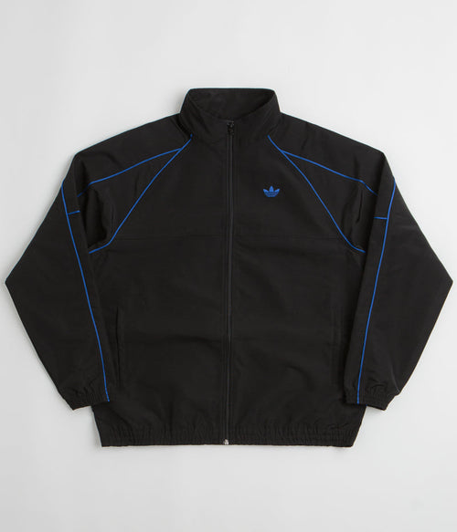 Adidas Gazelle Premiere Track Jacket in Black and White / Team Royal Blue