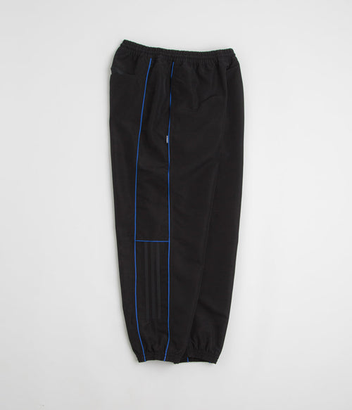 Adidas Gazelle Premiere Track Pants in Black and White / Team Royal Blue