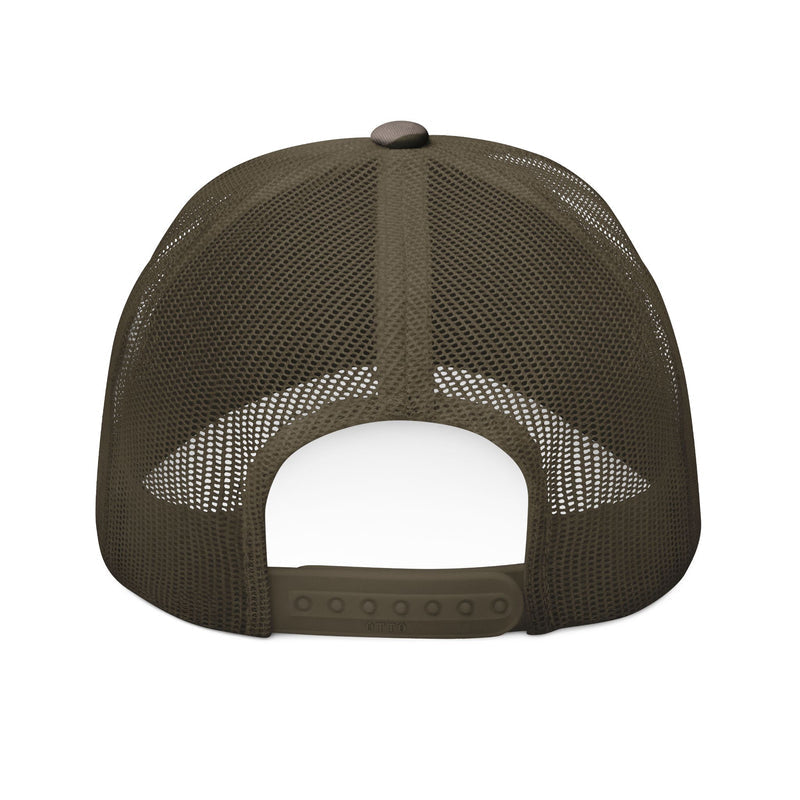 BILLY Camouflage Trucker Hat (Pink Horizontal Logo - Embroidery)