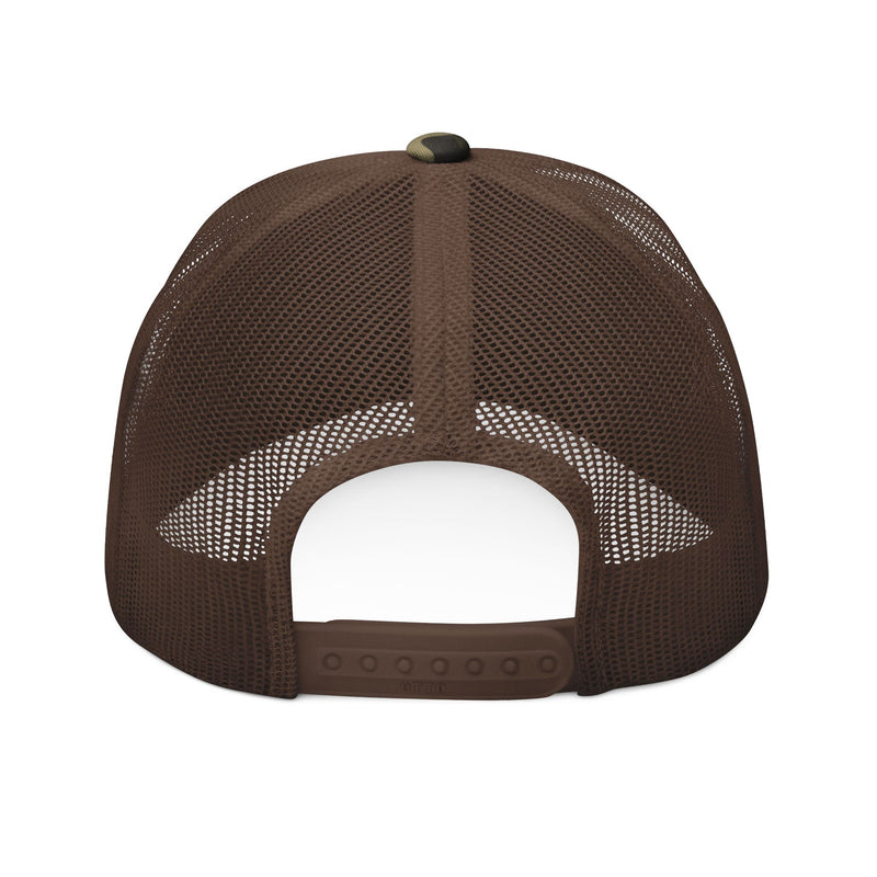 BILLY Camouflage Trucker Hat (Pink Horizontal Logo - Embroidery)