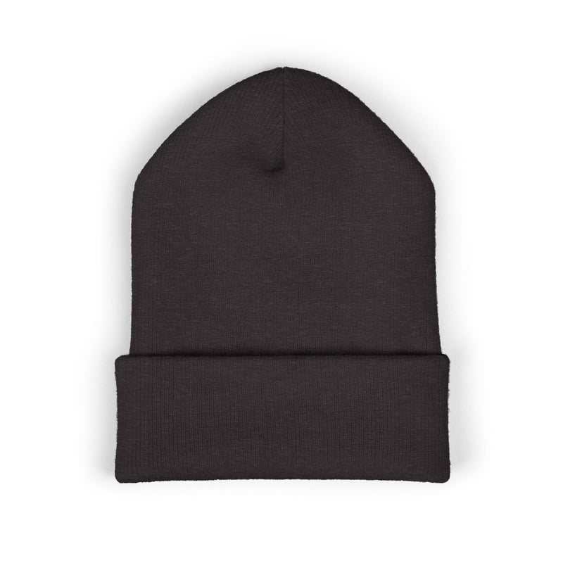 BILLY Classic Cuffed Beanie (Black Goat - Embroidery) — AVAILABLE IN 7 COLORS