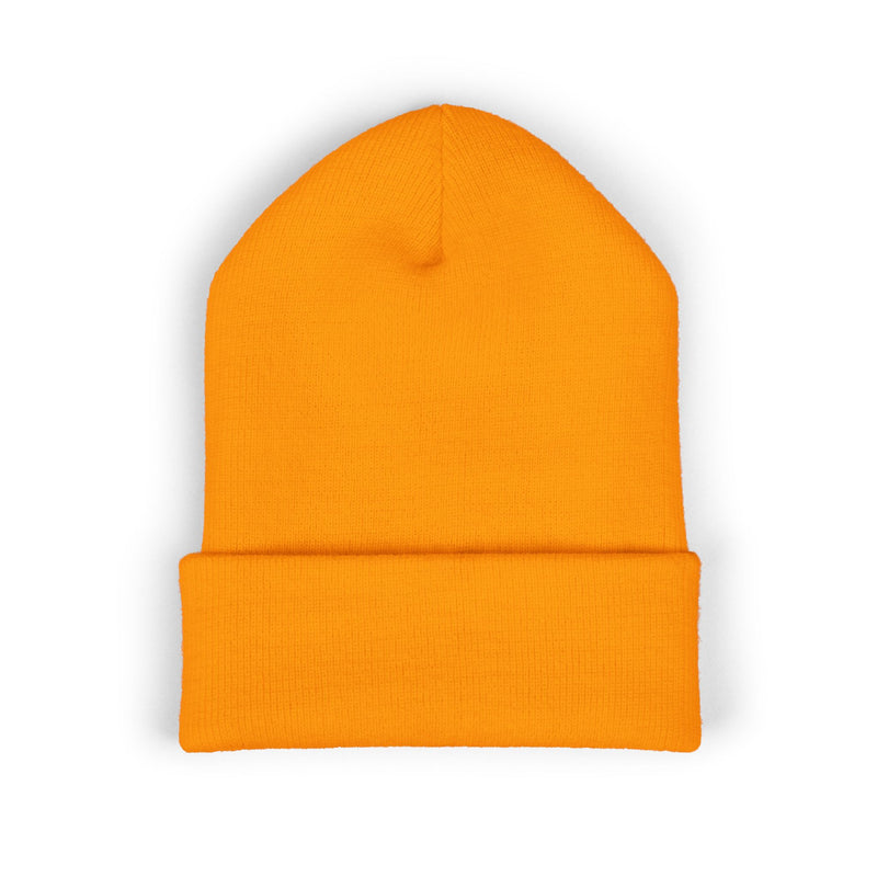 BILLY Classic Cuffed Beanie (White Goat - Embroidery) — AVAILABLE IN 12 COLORS