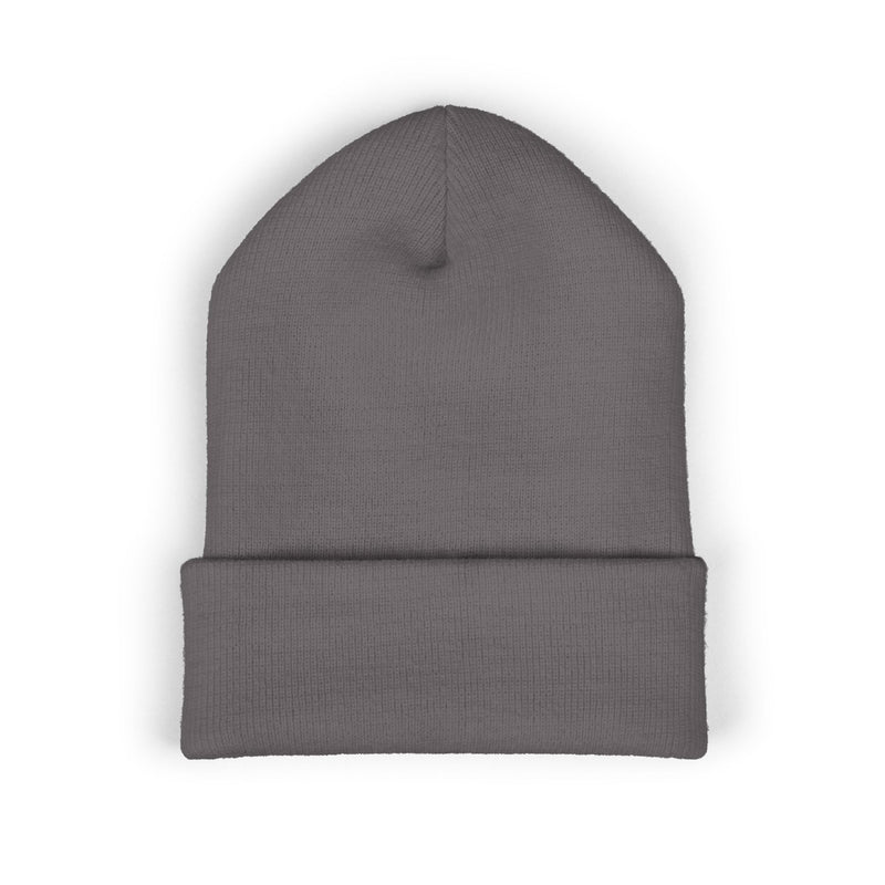 BILLY Classic Cuffed Beanie (White Horizontal Logo - Embroidery) — AVAILABLE IN 12 COLORS
