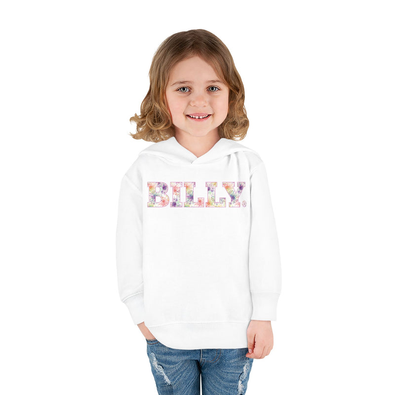 BILLY Core Toddler Pullover Fleece Hoodie (Floral) — AVAILABLE IN 3 COLORS