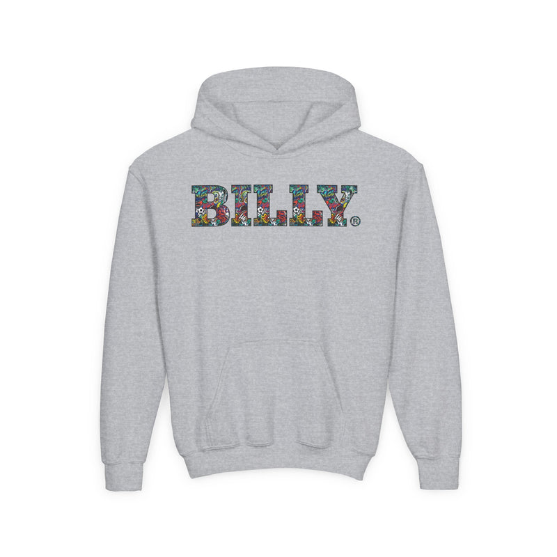 BILLY Core Youth Heavy Blend Hooded Sweatshirt (Night Sk8ter) - AVAILABLE IN 2 COLORS