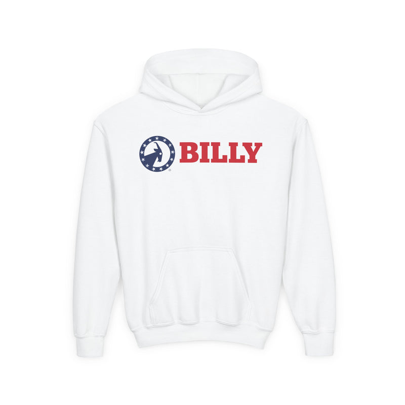 BILLY Core Youth Heavy Blend Hooded Sweatshirt (Original BILLY Goat) - AVAILABLE IN 2 COLORS