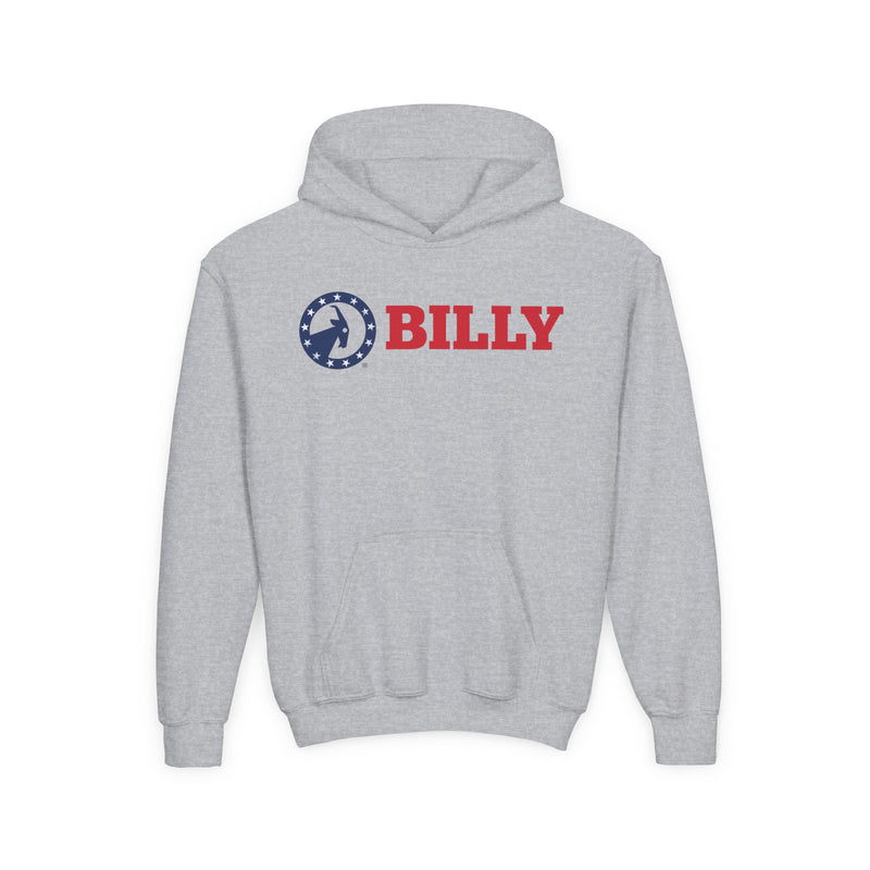 BILLY Core Youth Heavy Blend Hooded Sweatshirt (Original BILLY Goat) - AVAILABLE IN 2 COLORS