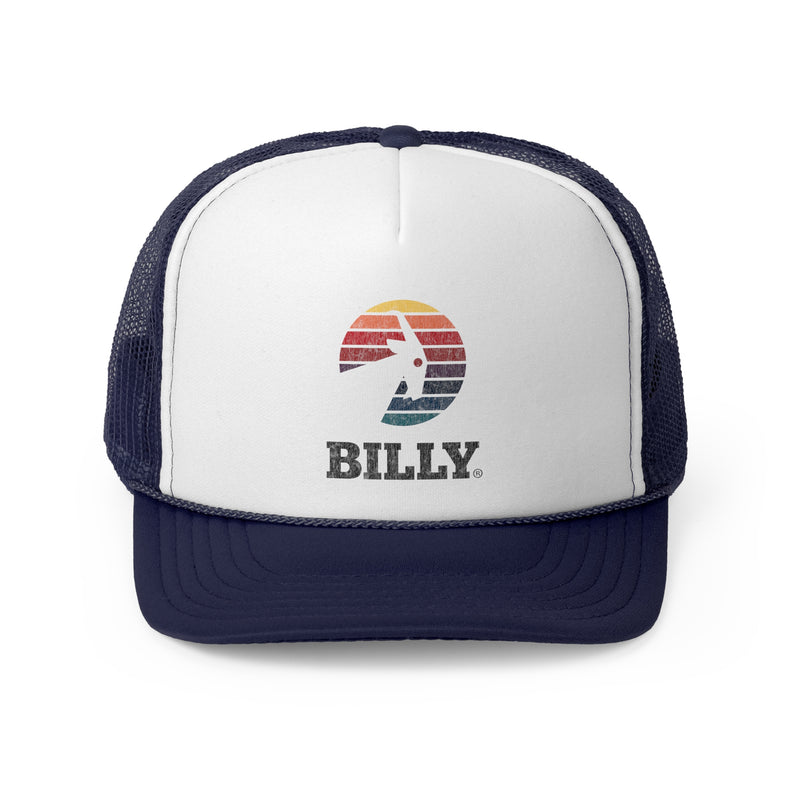 BILLY Foam Trucker Cap (Vintage Logo - Print) — AVAILABLE IN 2 COLORS