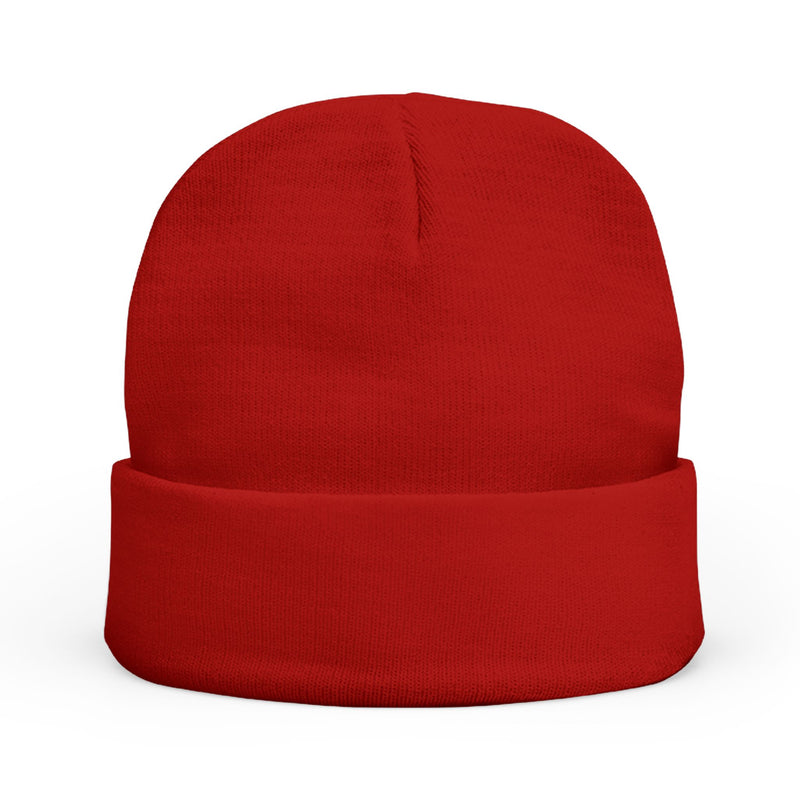 BILLY Knit Beanie (Black Goat - Embroidery) — AVAILABLE IN 6 COLORS