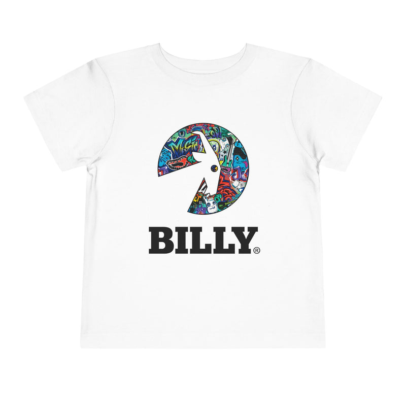 BILLY Toddler Short Sleeve Tee (Night Sk8ter Logo) - AVAILABLE IN 2 COLORS