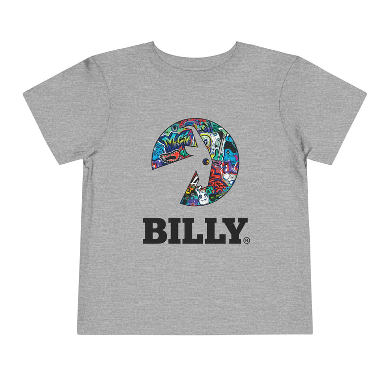 BILLY Toddler Short Sleeve Tee (Night Sk8ter Logo) - AVAILABLE IN 2 COLORS