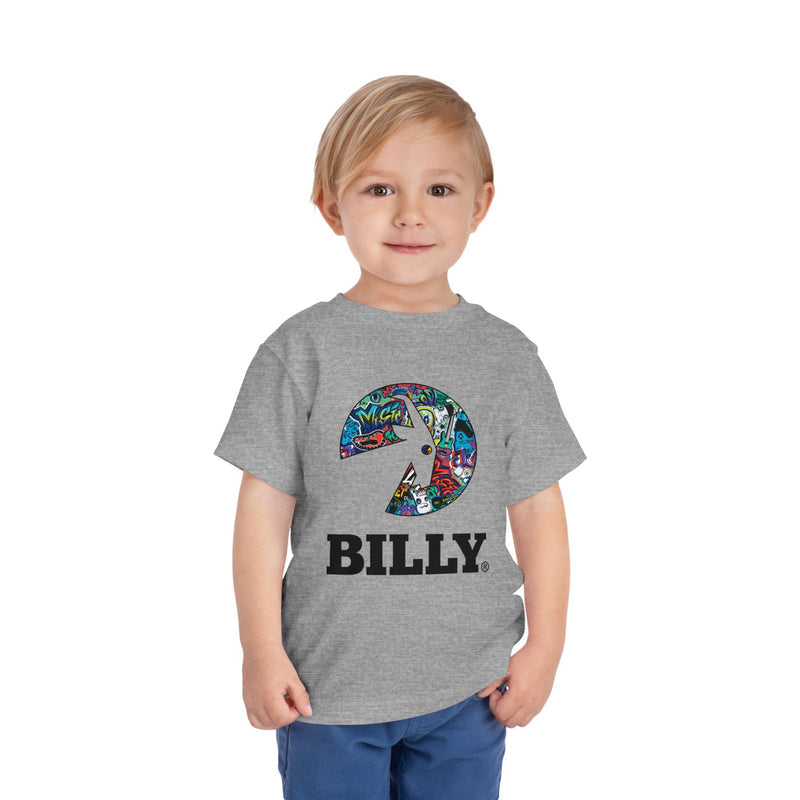 BILLY Toddler Short Sleeve Tee (Night Sk8ter Logo) - AVAILABLE IN 2 COLORS