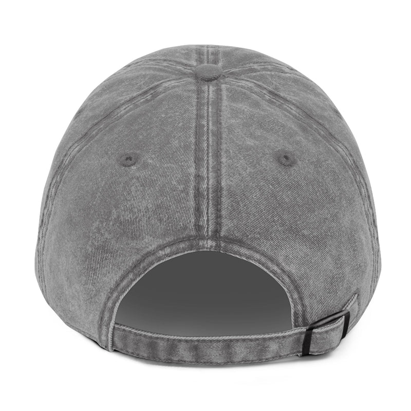 BILLY Vintage Cap (Black Horizontal Logo - Embroidery) — AVAILABLE IN 2 COLORS