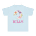 BILLY Youth Midweight Tee (Floral Logo) - AVAILABLE IN 4 COLORS