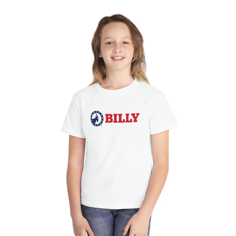 BILLY Youth Midweight Tee (Original BILLY Goat) - AVAILABLE IN 4 COLORS