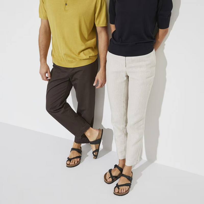 Birkenstock Mayari Sandal (Women) - Black Birko-Flor Sandal - Thong - The Heel Shoe Fitters