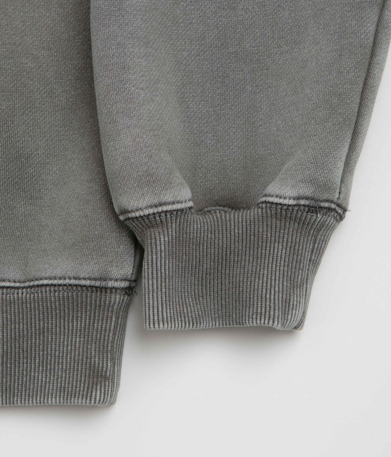 Butter Goods Alpine Crewneck Sweatshirt in Black