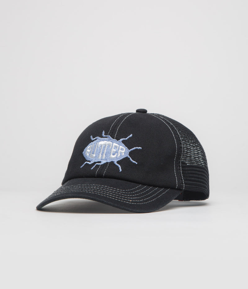 Butter Goods Roach Trucker Cap in Black