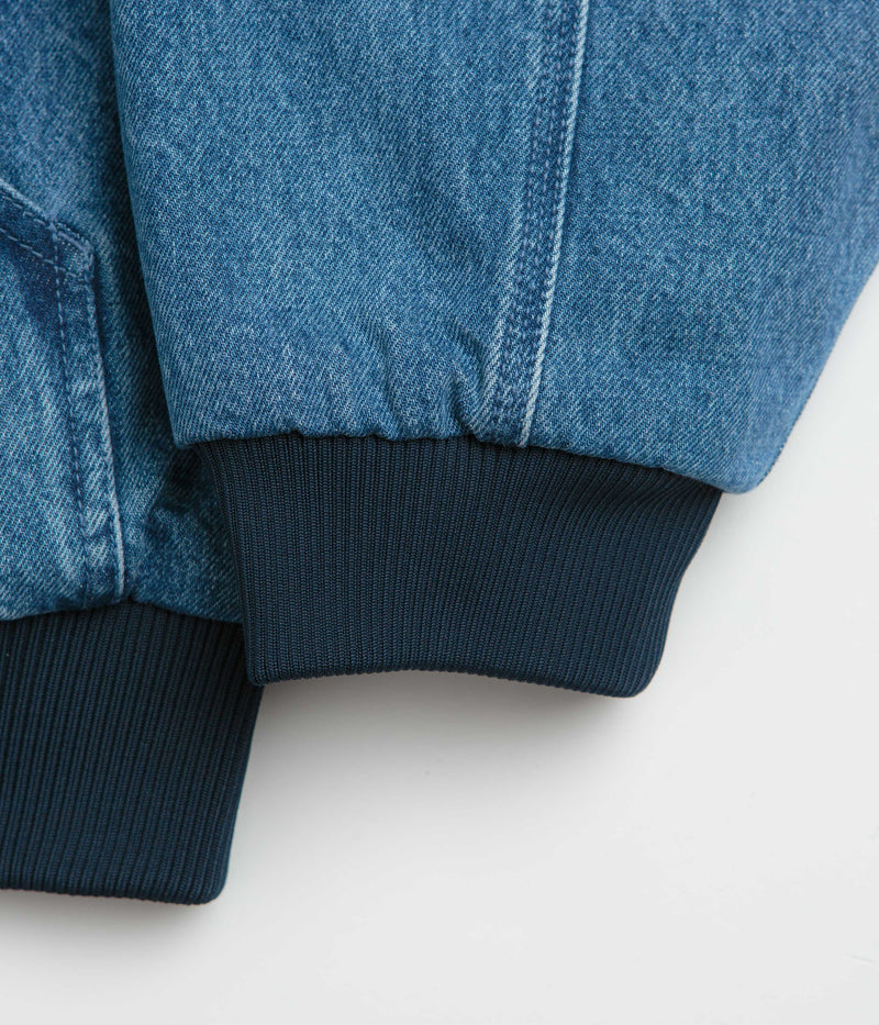 Carhartt Denim OG Active Jacket in Blue and USA Red
