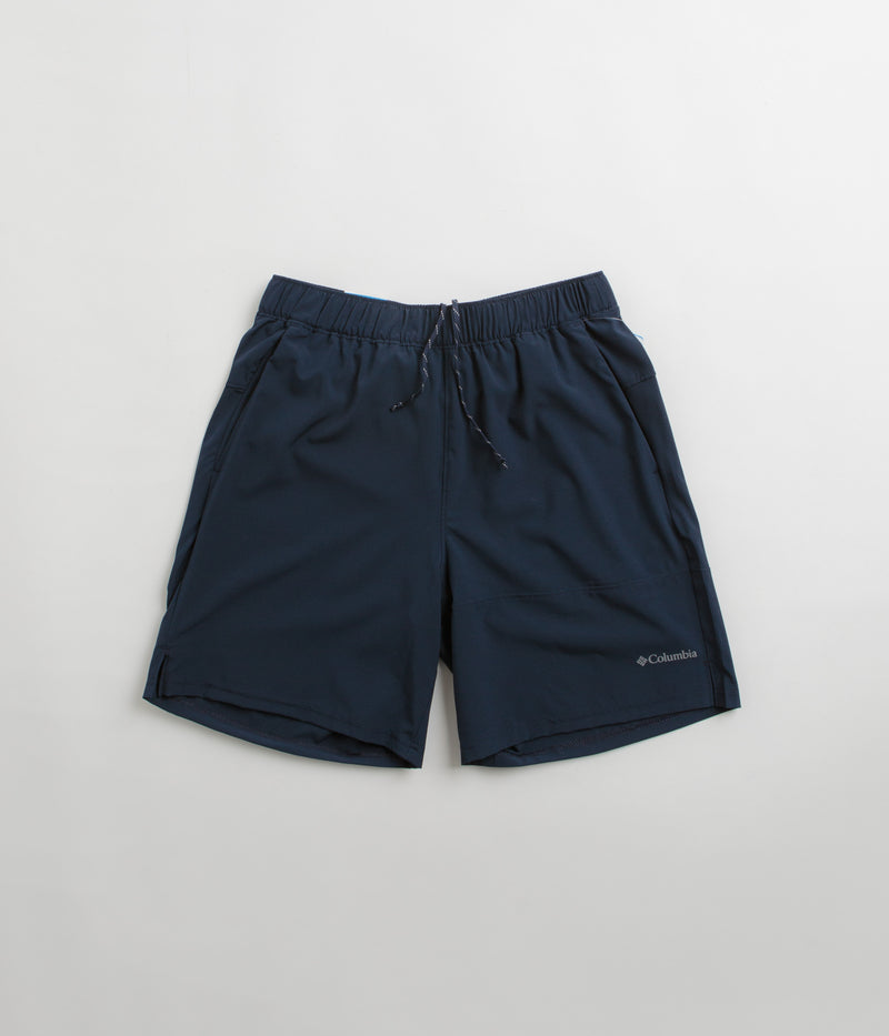 Columbia Hike Color Block Shorts in Collegiate Navy