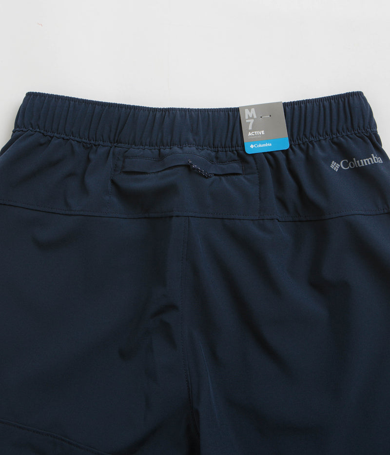 Columbia Hike Color Block Shorts in Collegiate Navy