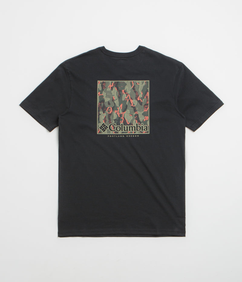 Columbia North Cascades T-Shirt in Black and Framed Treebark