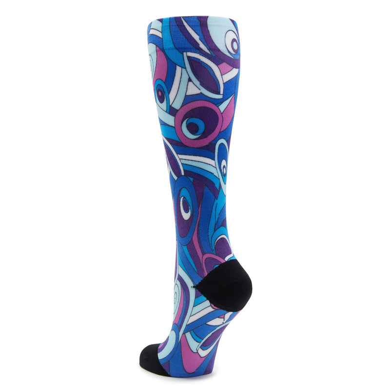 Compression Vintage Scarf Socks | Alegria Shoes