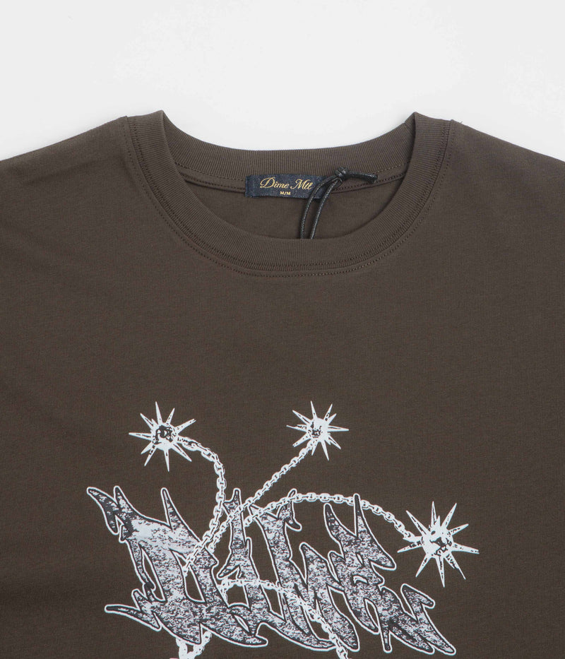 Dime Flail T-Shirt in Vintage Black