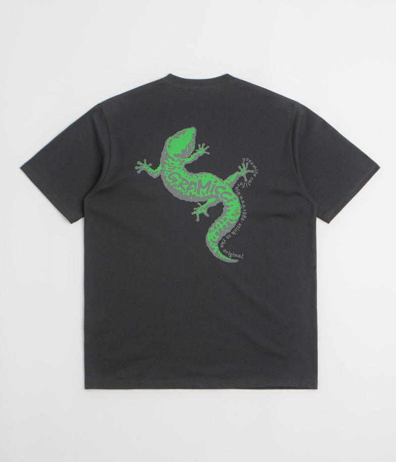 Gramicci Gecko T-Shirt in Vintage Black