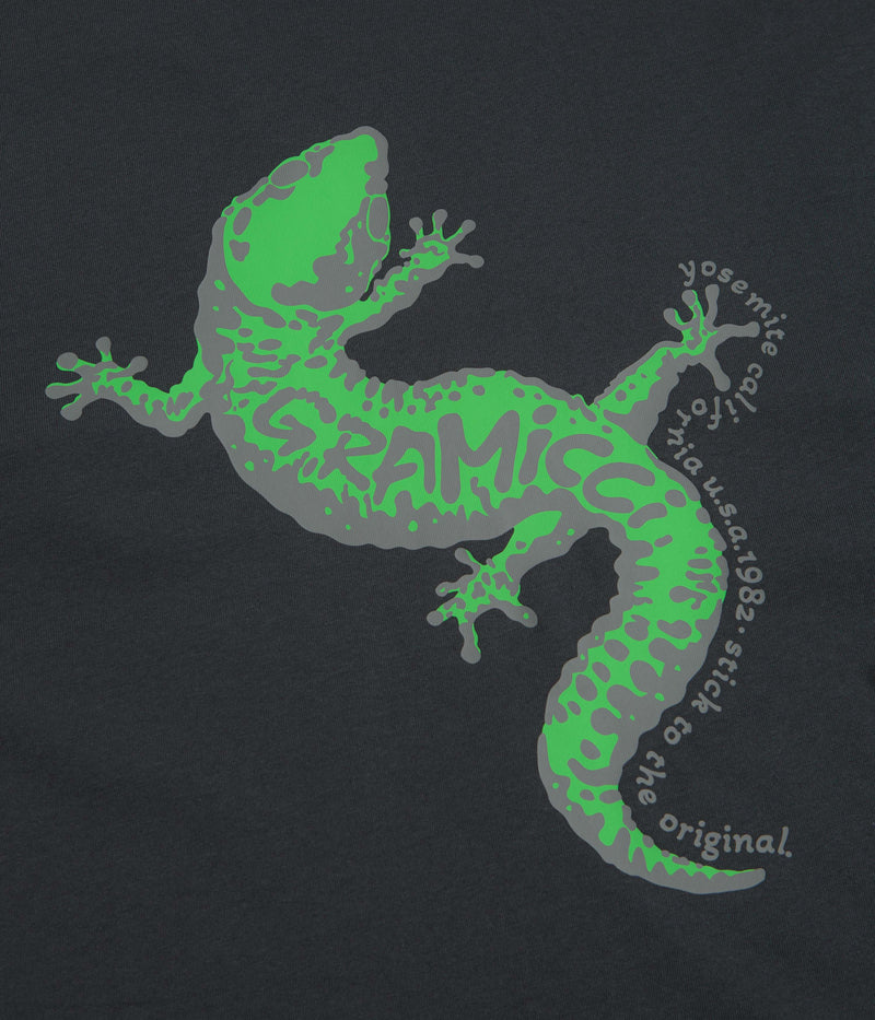 Gramicci Gecko T-Shirt in Vintage Black