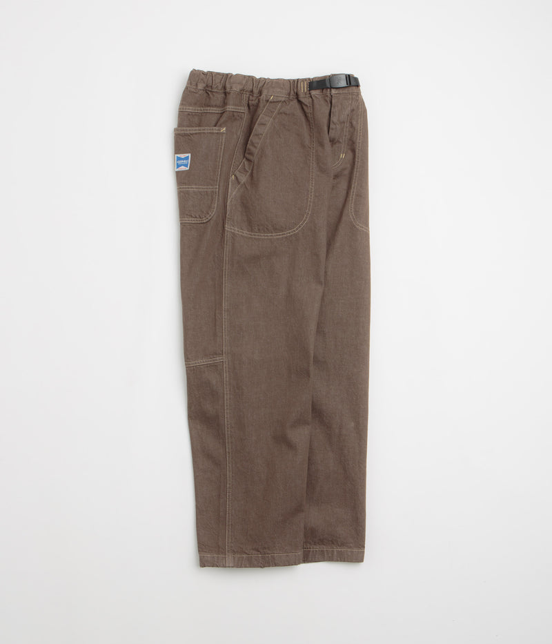 Gramicci Japanese Slub Denim Pants in Amber