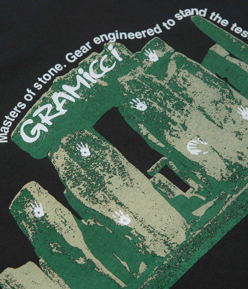 Gramicci Stonehenge T-Shirt in Vintage Black