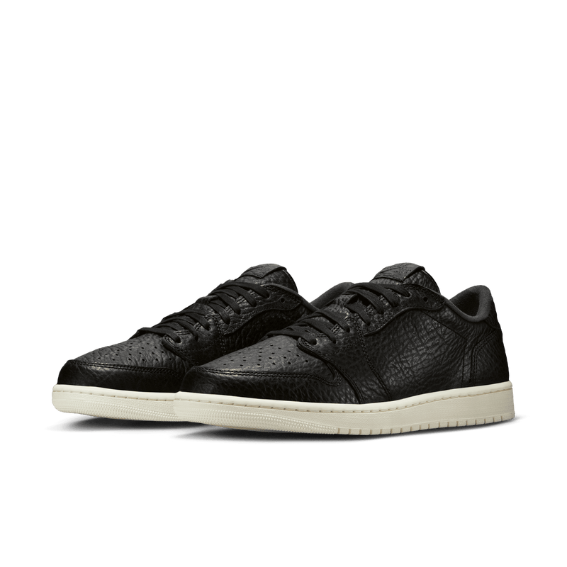 Men's Air Jordan 1 Retro Low NS "Swoosh less Black"