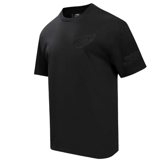 Men's Pro Standard NHL Detroit Red Wings Neutral Cotton Jersey Drop Shoulder Tee