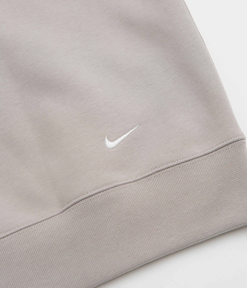 Nike ACG Tuff Fleece Triangle Hoodie in College Grey and Football Grey / Summit White