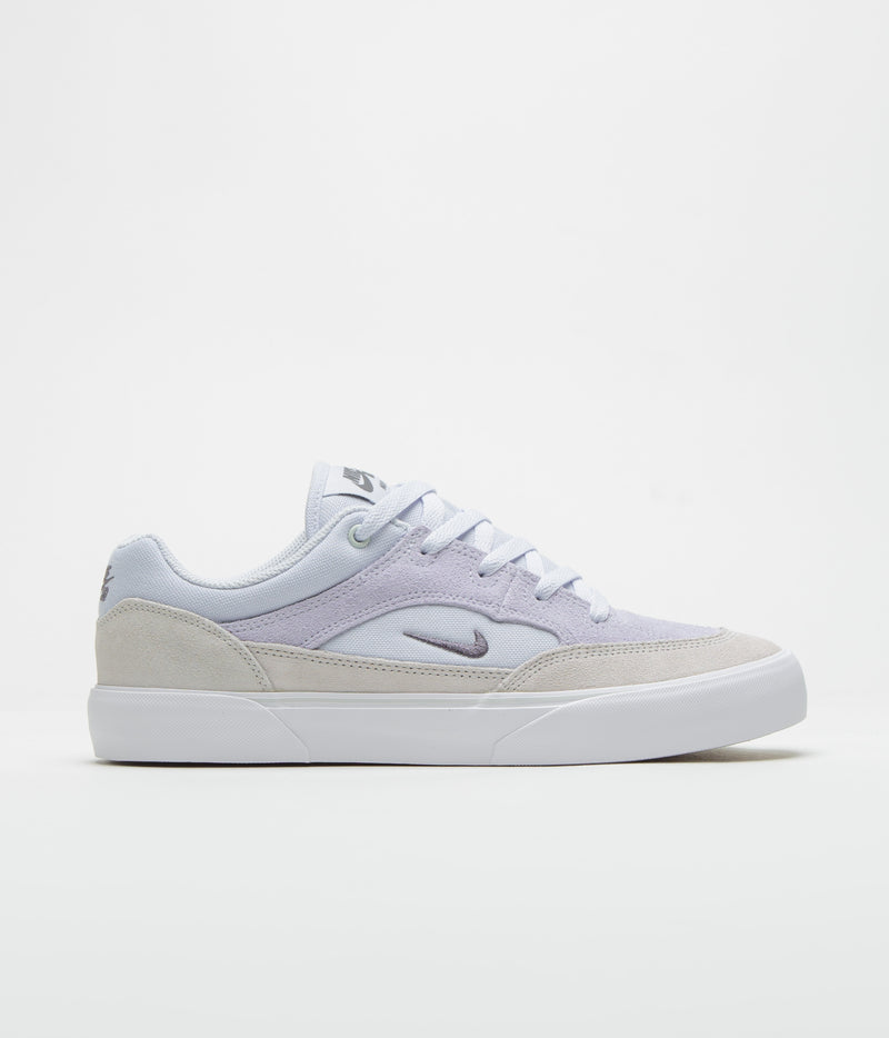 Nike SB Malor Shoes in Football Grey and Dark Grey and Photon Dust