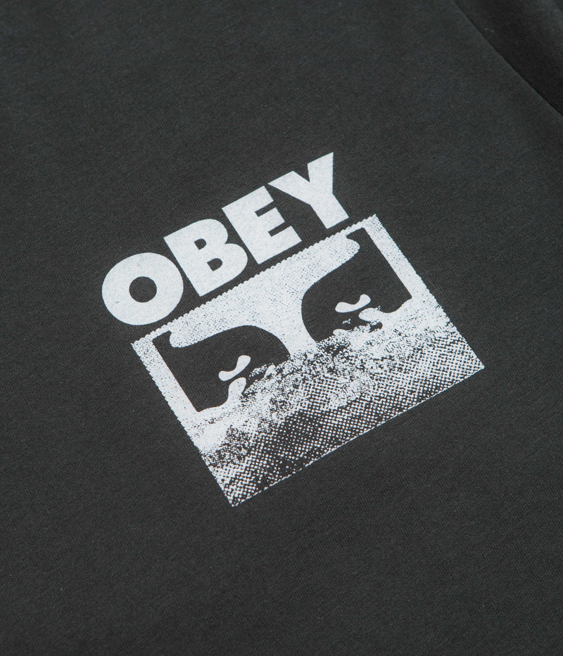 Obey In A Different Place T-Shirt in Vintage Black