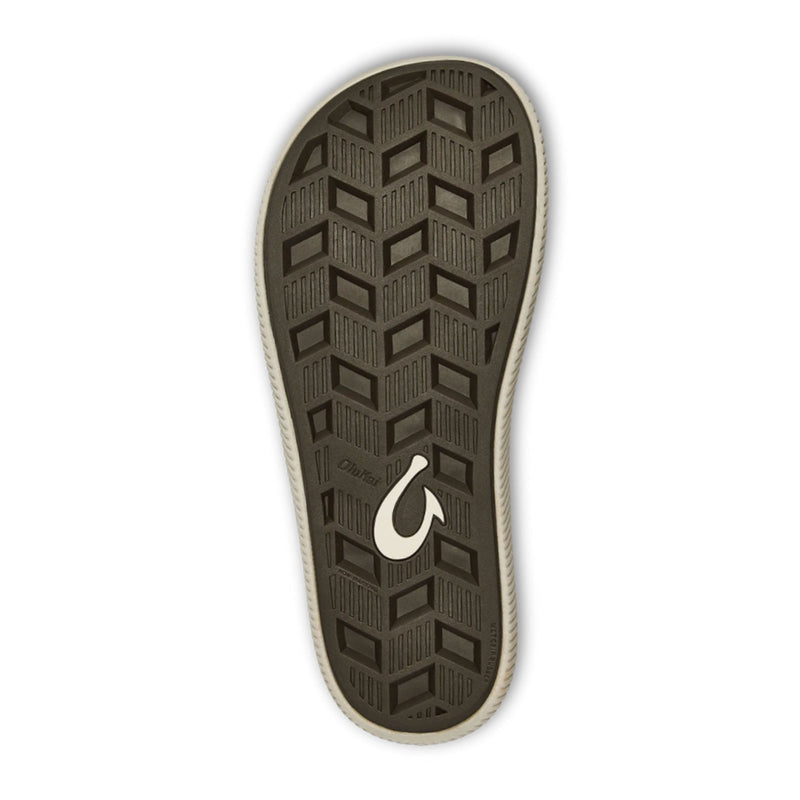 OluKai Ulele Sandal (Men) - Dark Wood/Dark Wood Sandal - Thong - The Heel Shoe Fitters