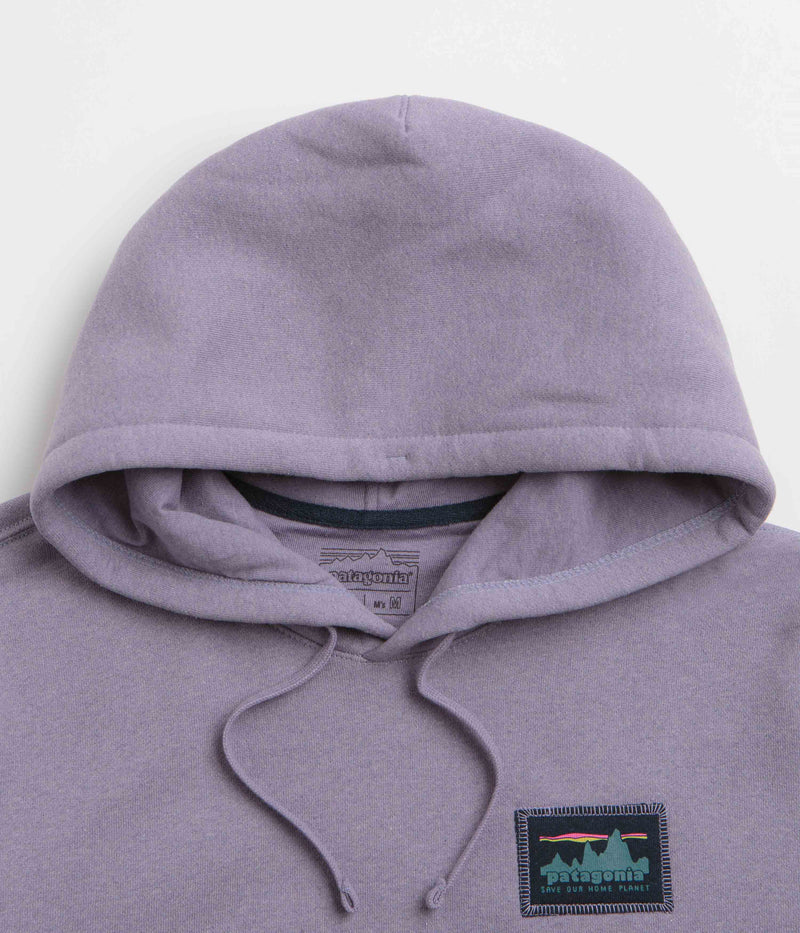 Patagonia 73 Skyline Uprisal Hoodie in Concrete Purple