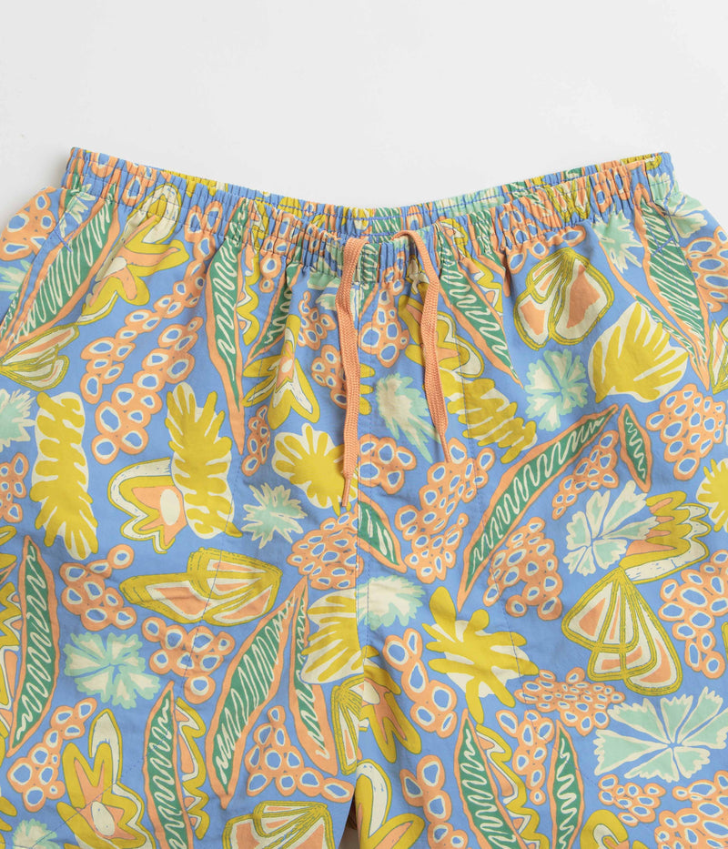 Patagonia Baggies 5" Shorts in Flourish: Abundant Blue