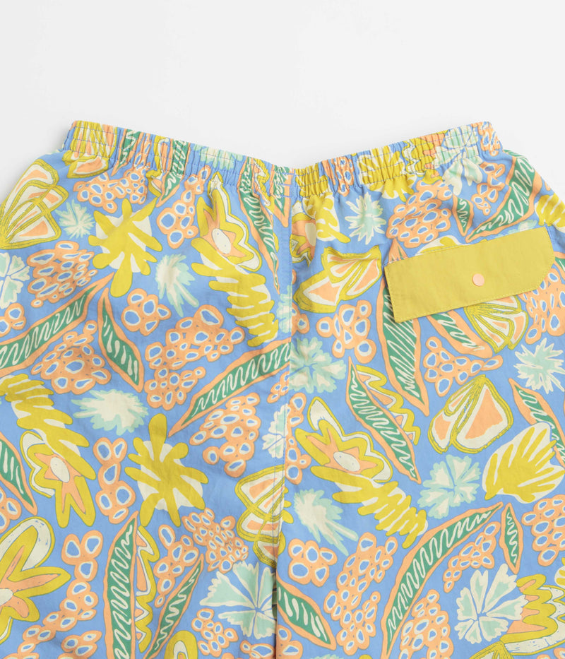 Patagonia Baggies 5" Shorts in Flourish: Abundant Blue
