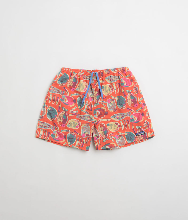 Patagonia Baggies 5" Shorts in Wrasse: Pollinator Orange