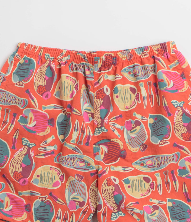 Patagonia Baggies 5" Shorts in Wrasse: Pollinator Orange