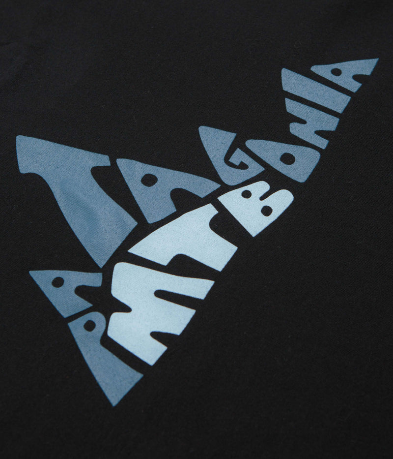 Patagonia Berm Logo Responsibili-Tee T-Shirt in Black