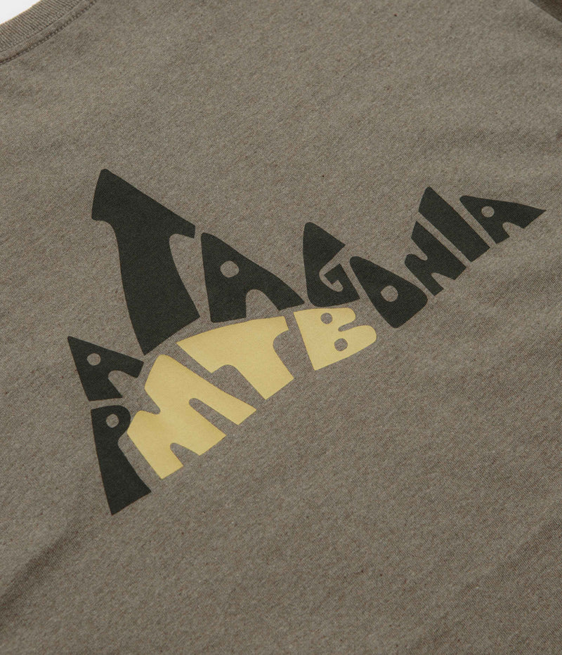 Patagonia Berm Logo Responsibili-Tee T-Shirt in Wing Grey