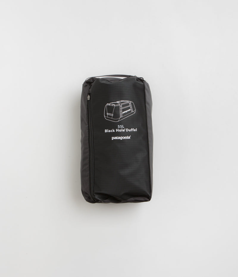 Patagonia Black Hole Duffel Bag 55L in Black