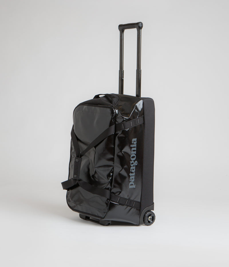 Patagonia Black Hole Wheeled Duffel Bag 70L in Shiny Black