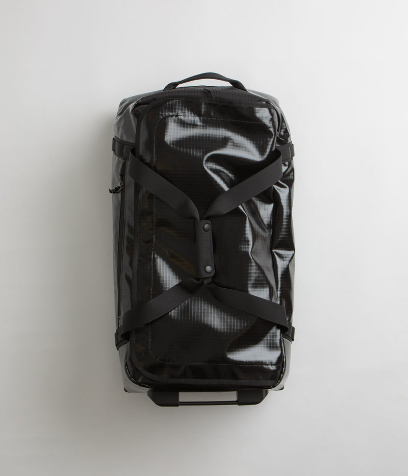 Patagonia Black Hole Wheeled Duffel Bag 70L in Shiny Black