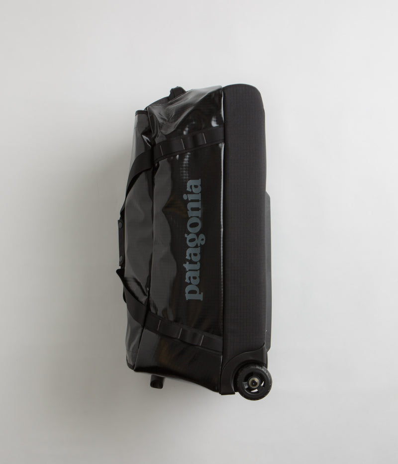 Patagonia Black Hole Wheeled Duffel Bag 70L in Shiny Black