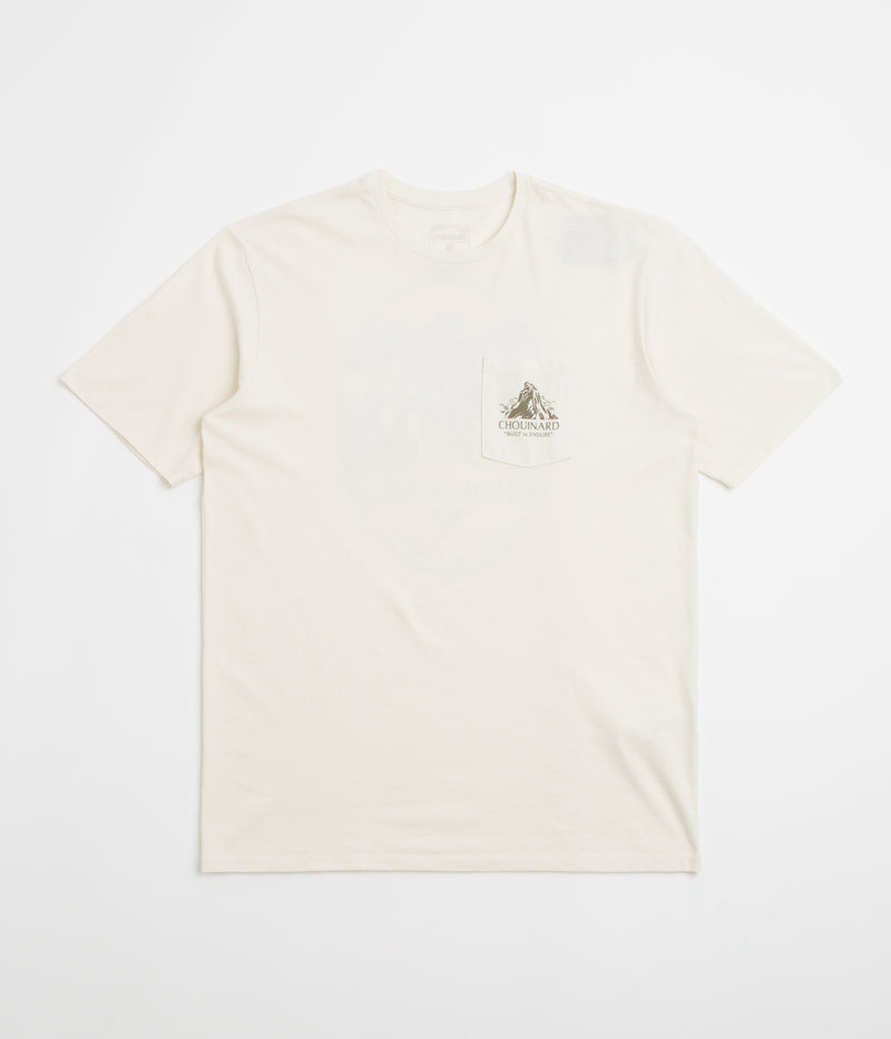 Patagonia Chouinard Crest Pocket Responsibili-Tee T-Shirt in Birch White